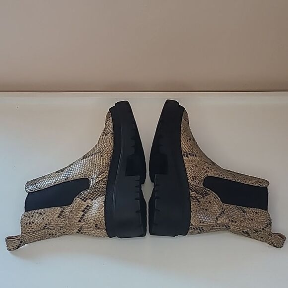 Lucky BrandLucky Brand Womens Emali Nubuck Pull On Ankle Boots Size 7M - Picture 7 of 15